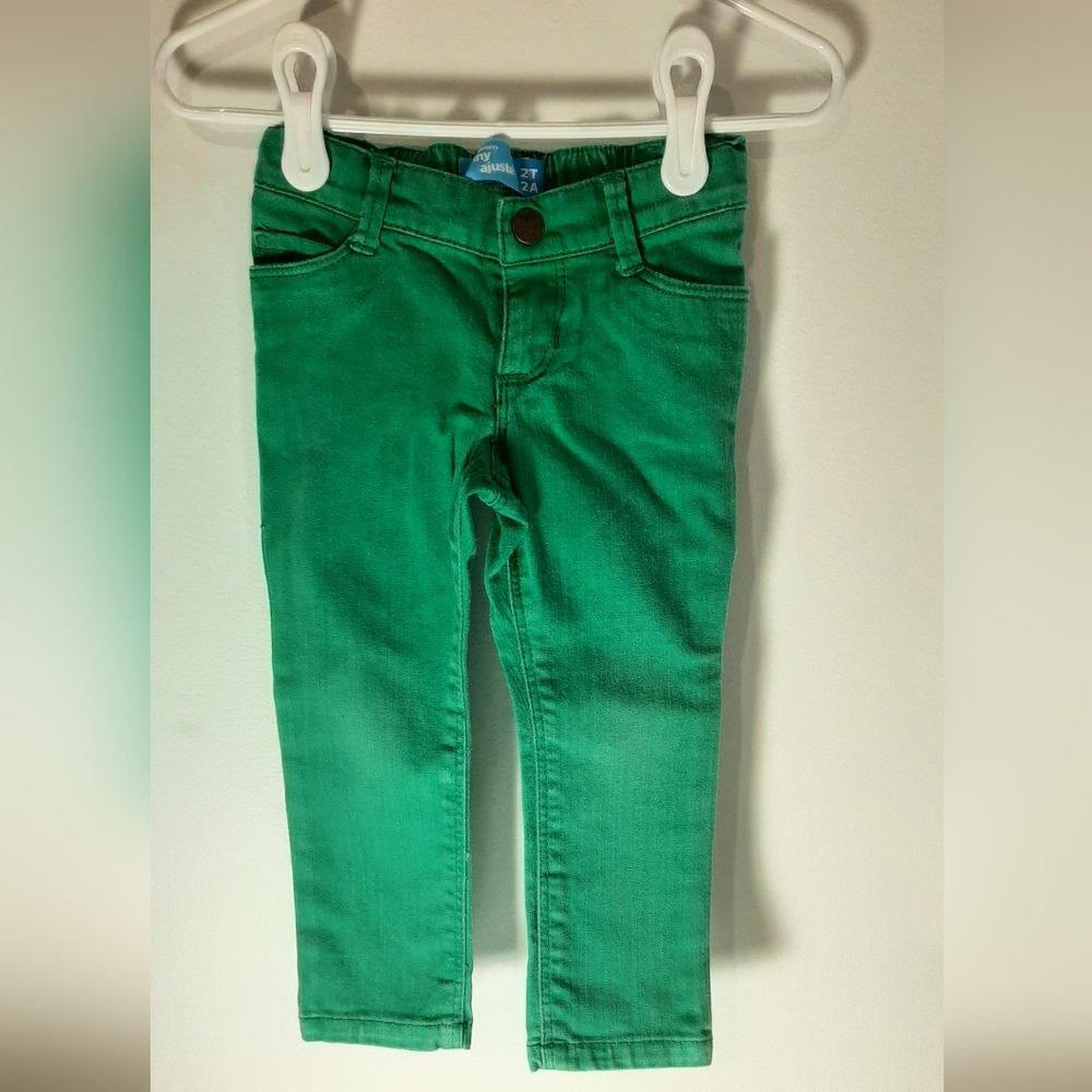 Old Navy Green Skinny Jeans 2T